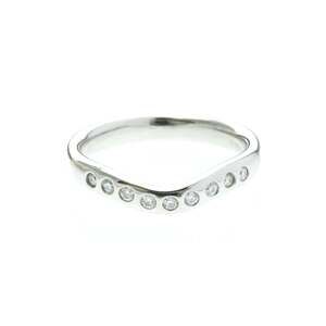 TIFFANY Silver Diamond Ring